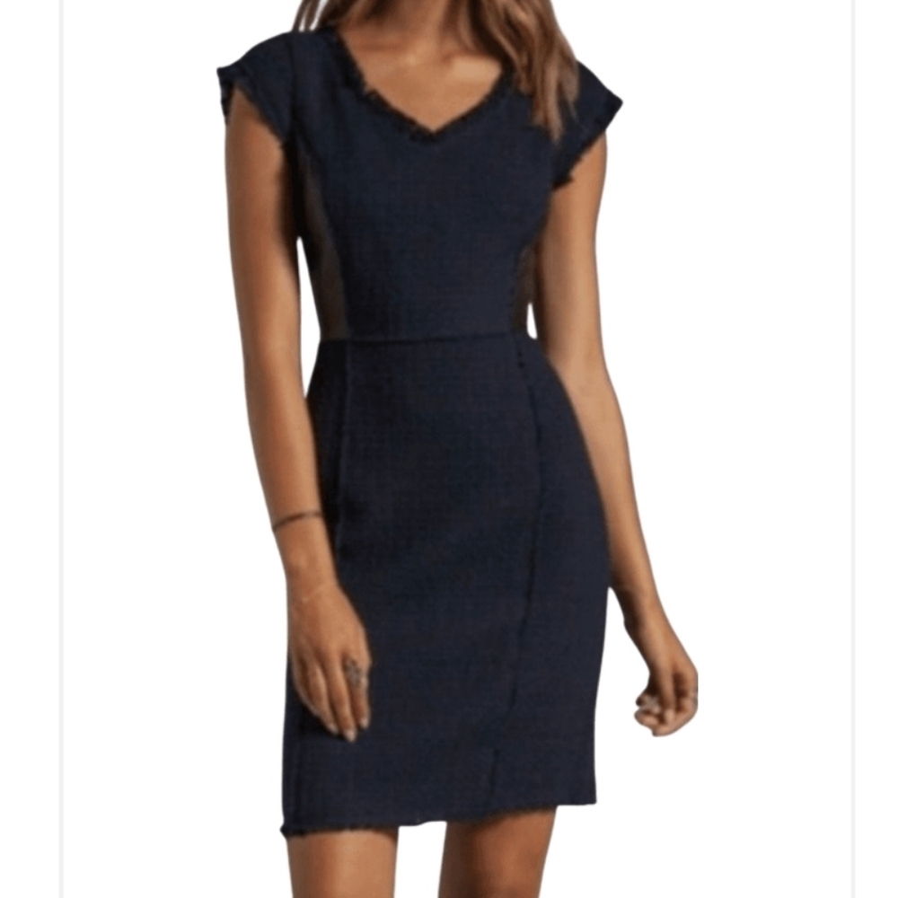 Rebecca Taylor Midnight Blue Mini Dress